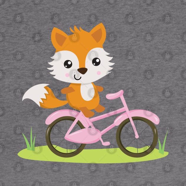 Cute Riding Fox by Animal Specials